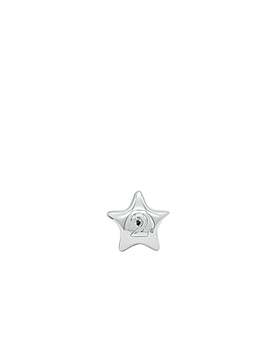 SILVER STAR CHARM